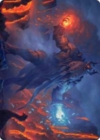 Aegar, the Freezing Flame Art Card [Kaldheim Art Series] | I Want That Stuff Brandon