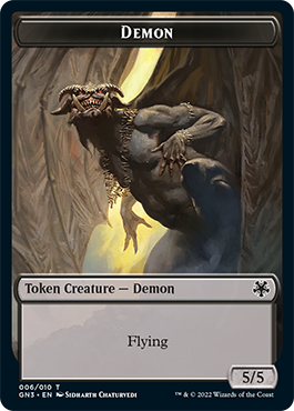 Bird Illusion // Demon Double-Sided Token [Game Night: Free-for-All Tokens] | I Want That Stuff Brandon