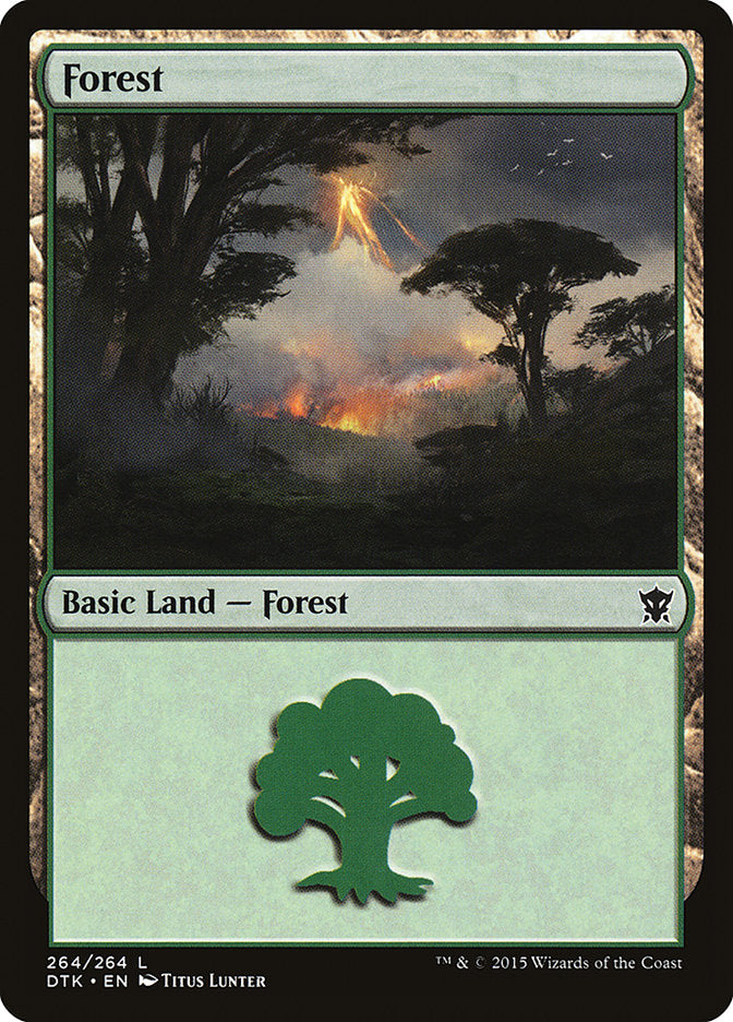 Forest (264) [Dragons of Tarkir] | I Want That Stuff Brandon