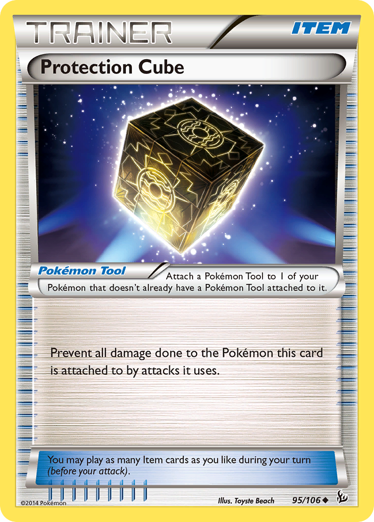 Protection Cube (95/106) [XY: Flashfire] | I Want That Stuff Brandon