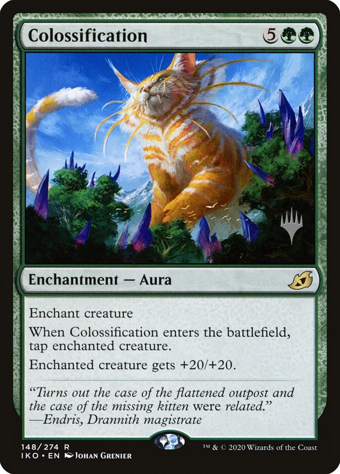 Colossification (Promo Pack) [Ikoria: Lair of Behemoths Promos] | I Want That Stuff Brandon