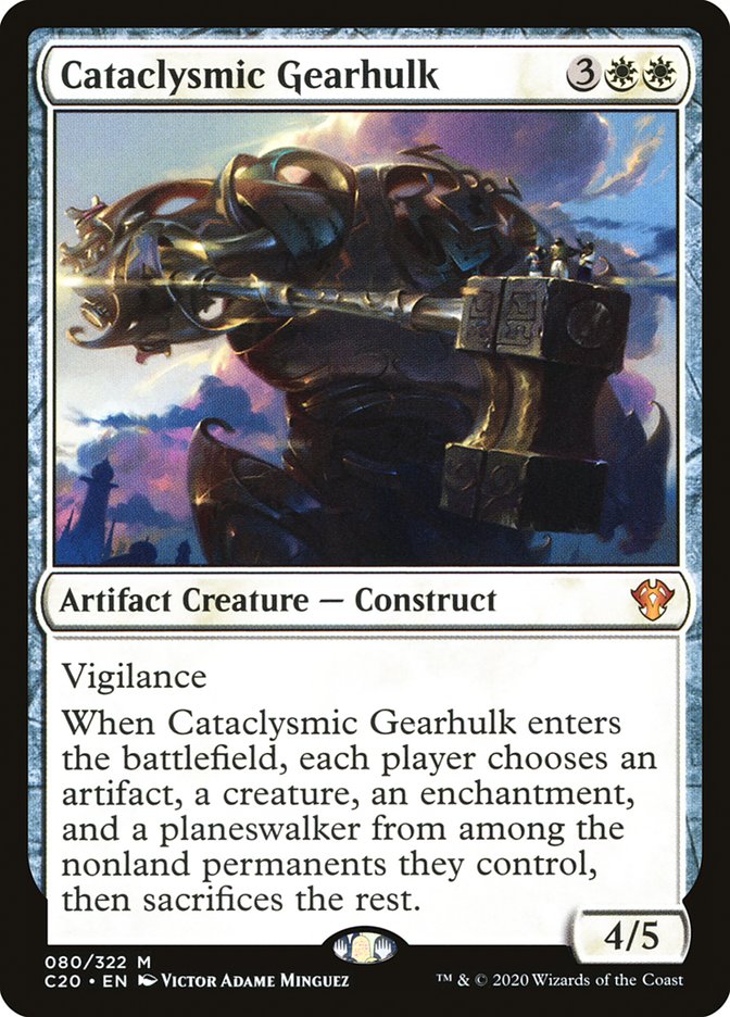 Cataclysmic Gearhulk [Commander 2020] | I Want That Stuff Brandon