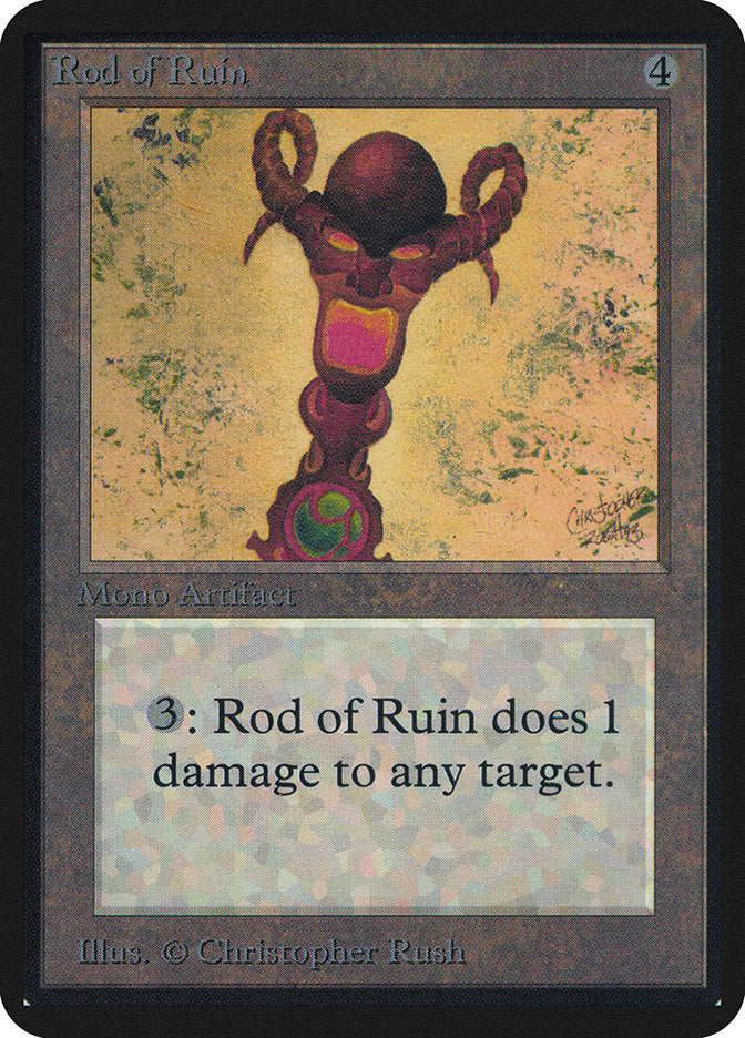 Rod of Ruin [Alpha Edition] | I Want That Stuff Brandon