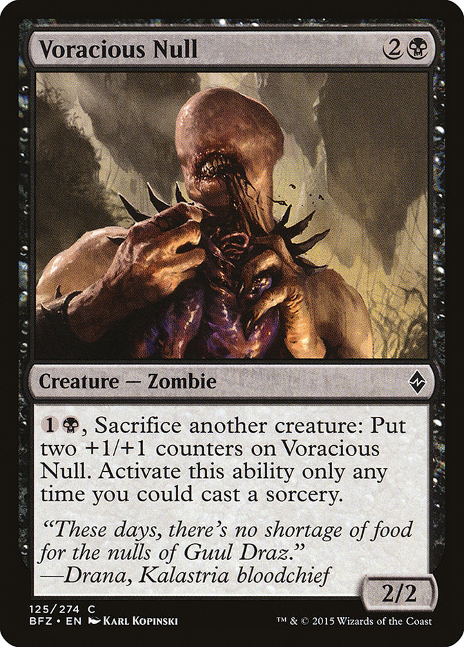 Voracious Null [Battle for Zendikar] | I Want That Stuff Brandon