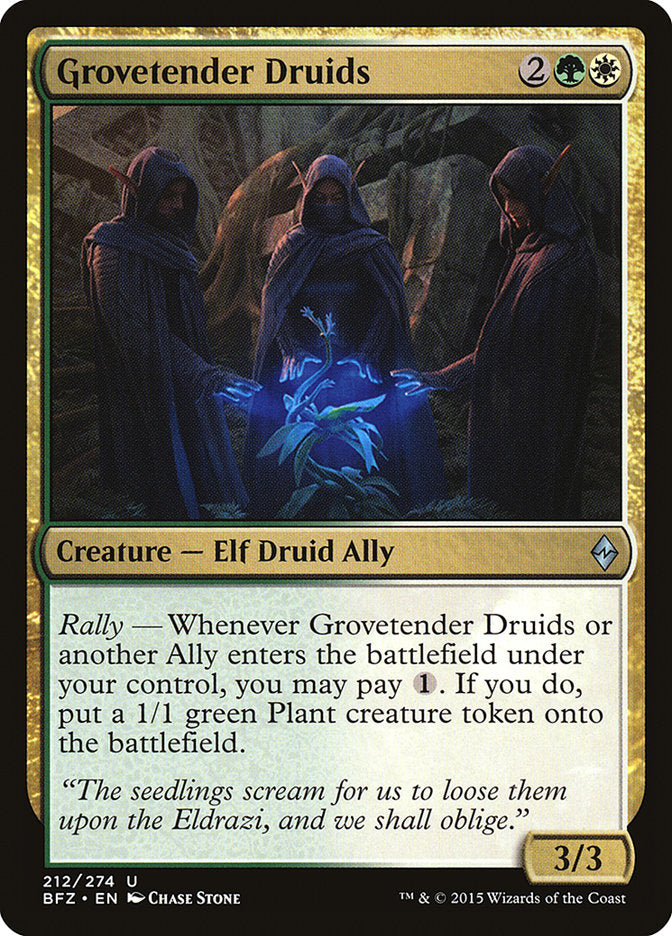 Grovetender Druids [Battle for Zendikar] | I Want That Stuff Brandon