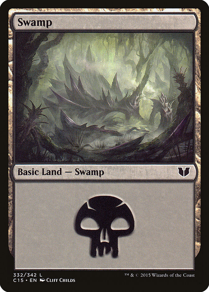 Swamp (332) [Commander 2015] | I Want That Stuff Brandon