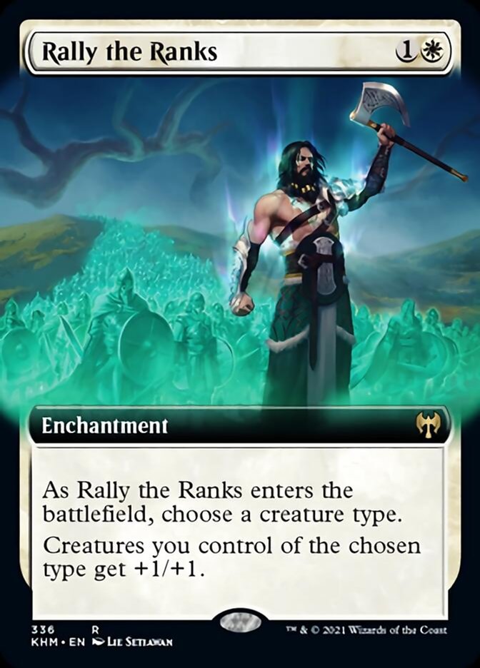 Rally the Ranks (Extended Art) [Kaldheim] | I Want That Stuff Brandon