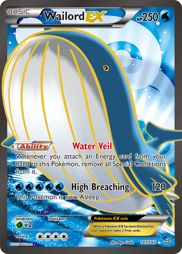Wailord EX (147/160) [XY: Primal Clash] | I Want That Stuff Brandon