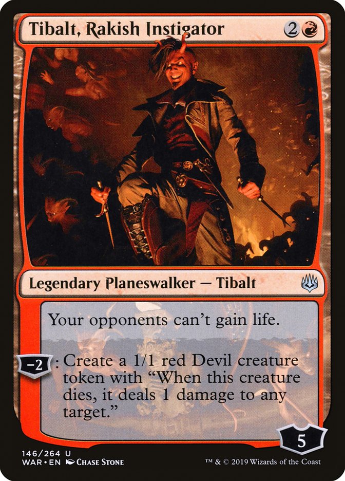 Tibalt, Rakish Instigator [War of the Spark] | I Want That Stuff Brandon