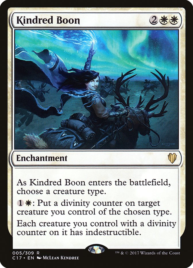 Kindred Boon [Commander 2017] | I Want That Stuff Brandon