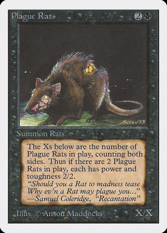 Plague Rats [Unlimited Edition] | I Want That Stuff Brandon