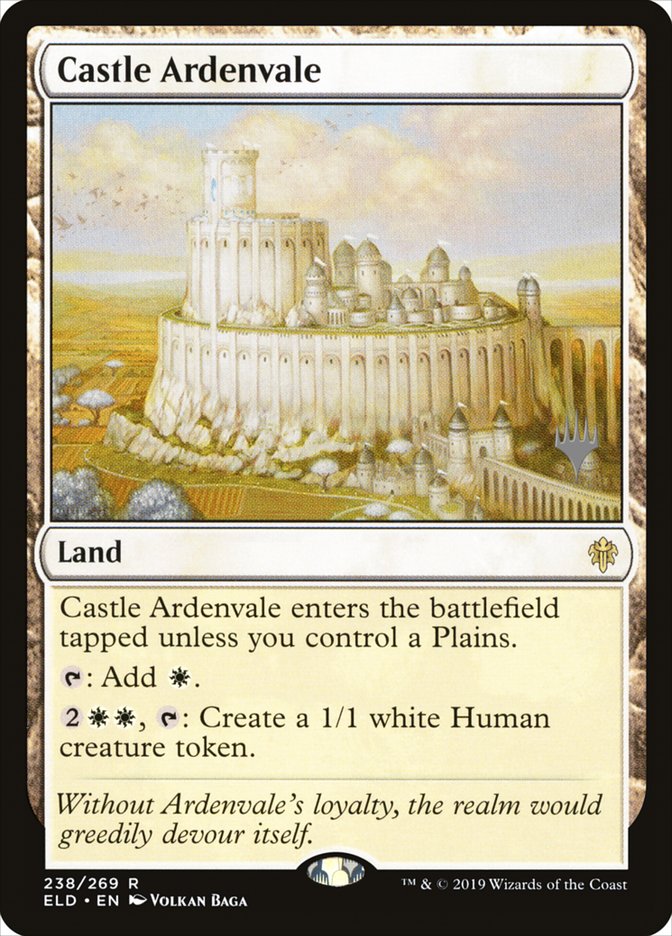 Castle Ardenvale (Promo Pack) [Throne of Eldraine Promos] | I Want That Stuff Brandon