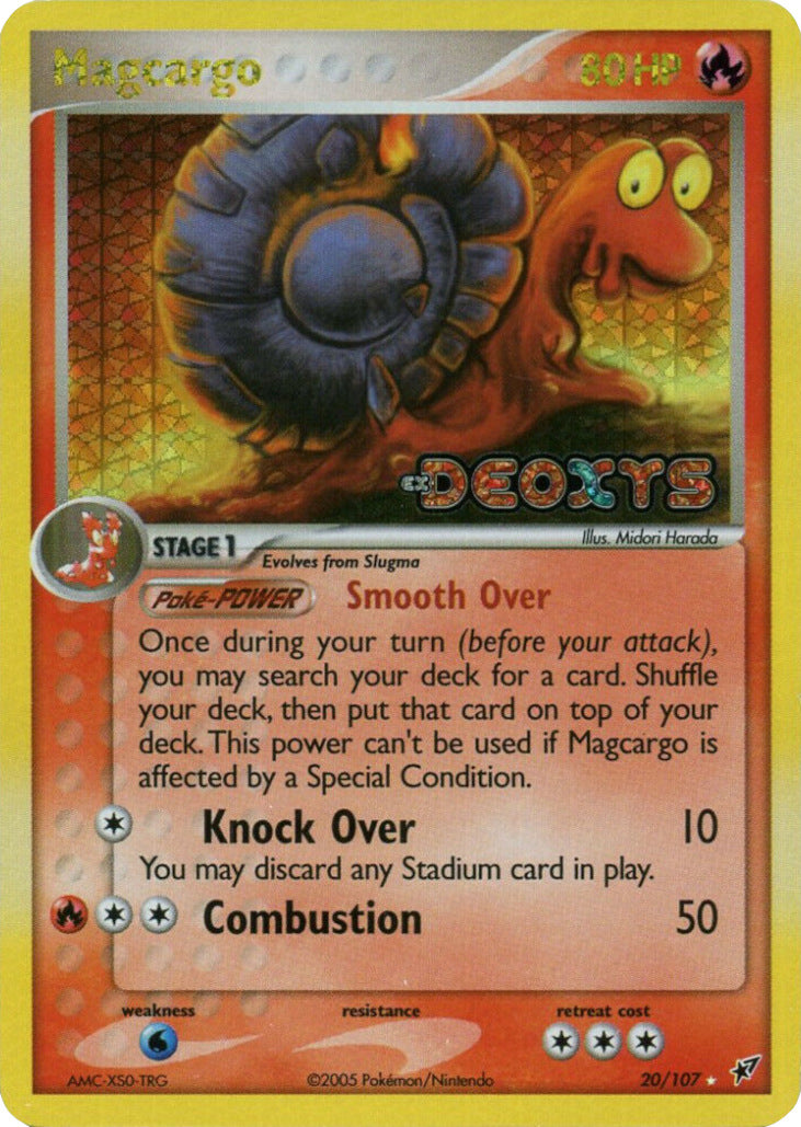 Magcargo (20/107) (Stamped) [EX: Deoxys] | I Want That Stuff Brandon