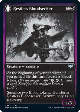 Restless Bloodseeker // Bloodsoaked Reveler [Innistrad: Double Feature] | I Want That Stuff Brandon