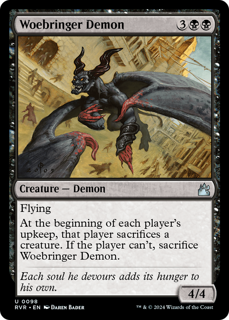 Woebringer Demon [Ravnica Remastered] | I Want That Stuff Brandon