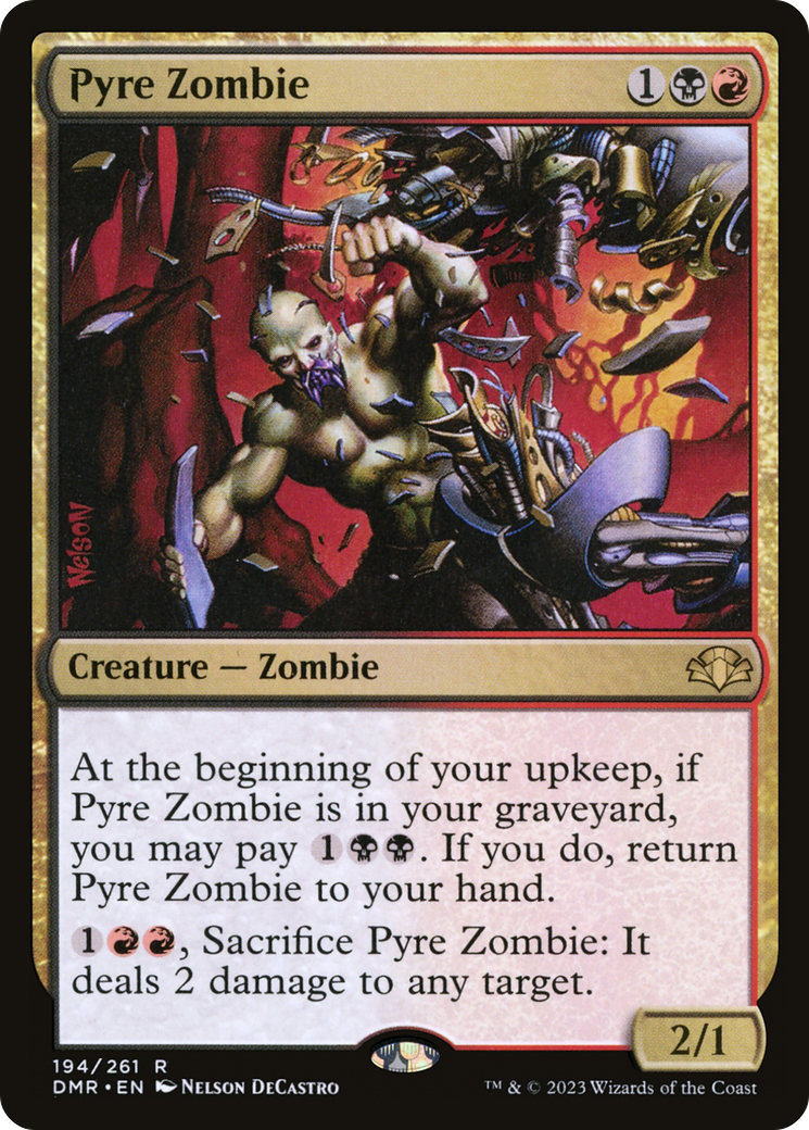 Pyre Zombie [Dominaria Remastered] | I Want That Stuff Brandon