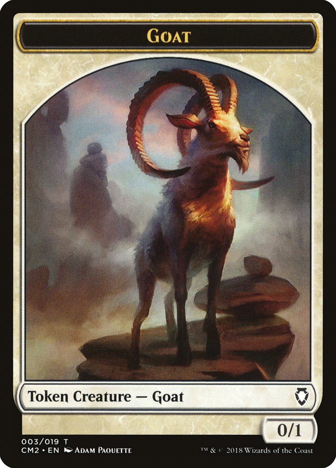 Goat Token [Commander Anthology Volume II Tokens] | I Want That Stuff Brandon