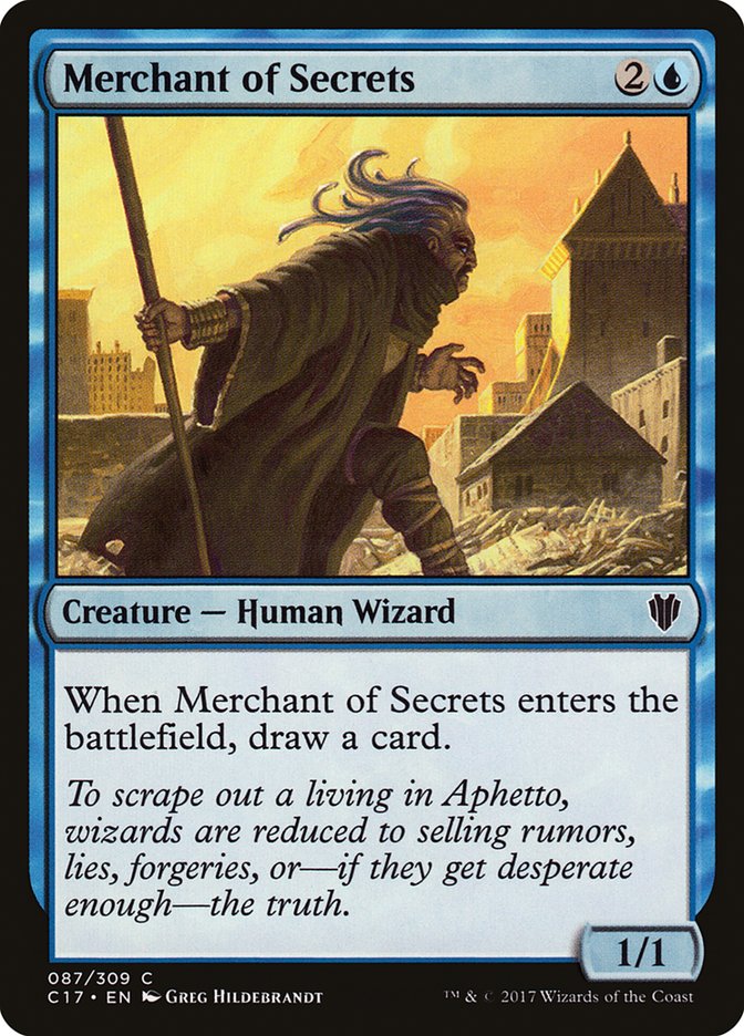 Merchant of Secrets [Commander 2017] | I Want That Stuff Brandon