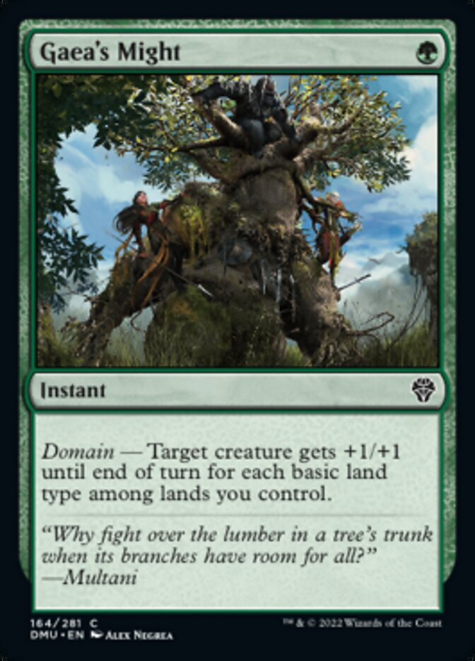 Gaea's Might [Dominaria United] | I Want That Stuff Brandon