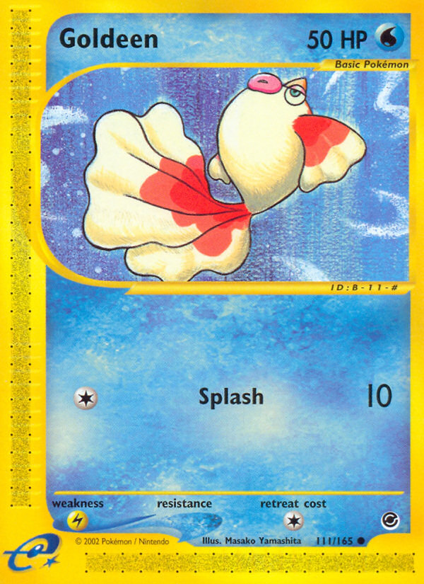 Goldeen (111/165) [Expedition: Base Set] | I Want That Stuff Brandon