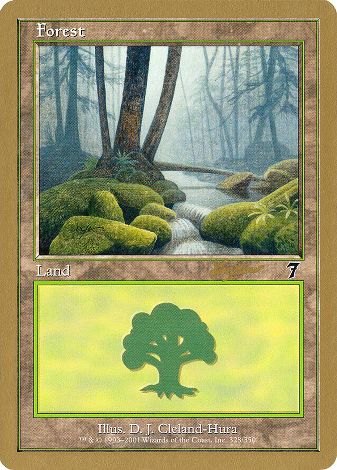 Forest (328) (Sim Han How) [World Championship Decks 2002] | I Want That Stuff Brandon