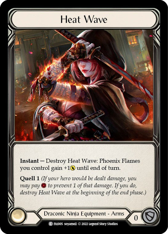 Heat Wave [FAI005] (Uprising Fai Blitz Deck) | I Want That Stuff Brandon