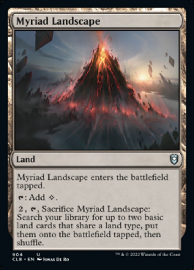 Myriad Landscape [Commander Legends: Battle for Baldur's Gate] | I Want That Stuff Brandon