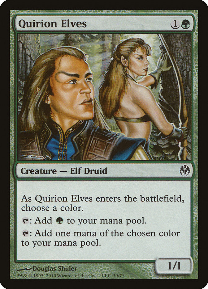 Quirion Elves [Duel Decks: Phyrexia vs. the Coalition] | I Want That Stuff Brandon