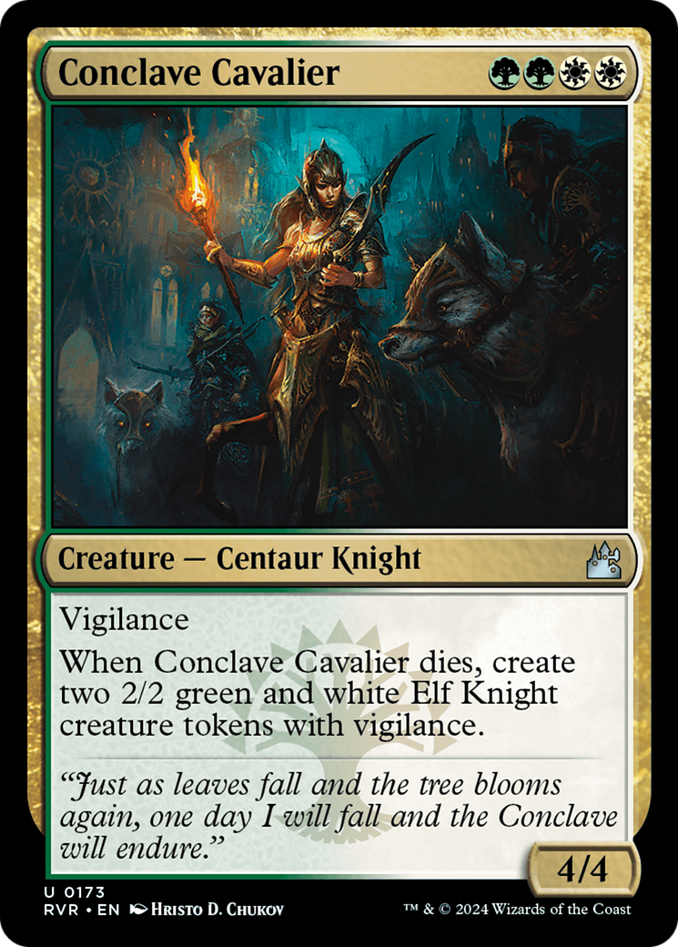 Conclave Cavalier [Ravnica Remastered] | I Want That Stuff Brandon