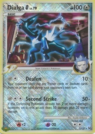 Dialga G (7/127) (League Promo) [Platinum: Base Set] | I Want That Stuff Brandon