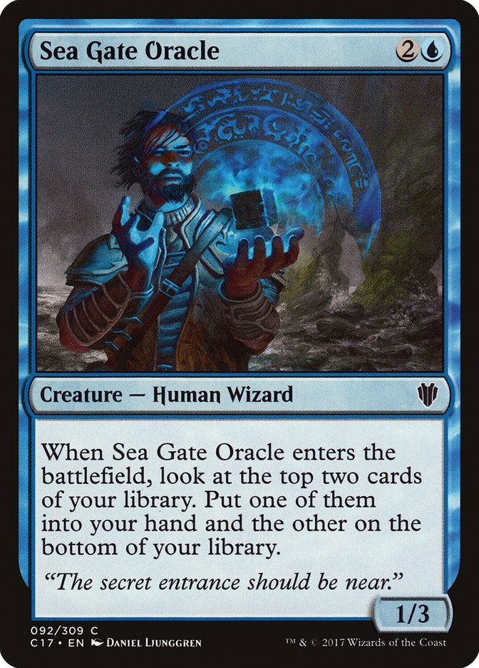 Sea Gate Oracle [Commander 2017] | I Want That Stuff Brandon