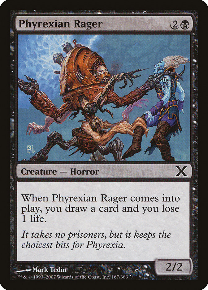 Phyrexian Rager [Tenth Edition] | I Want That Stuff Brandon