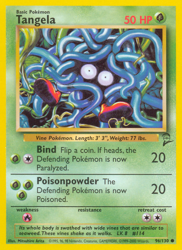 Tangela (96/130) [Base Set 2] | I Want That Stuff Brandon