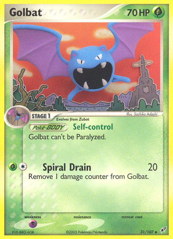 Golbat (31/107) [EX: Deoxys] | I Want That Stuff Brandon