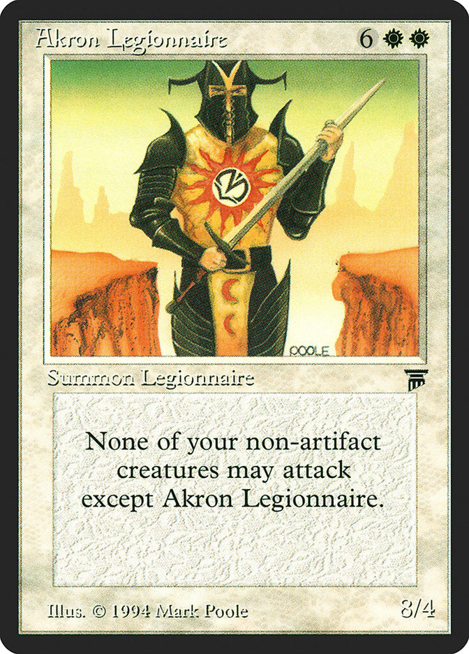 Akron Legionnaire [Legends] | I Want That Stuff Brandon