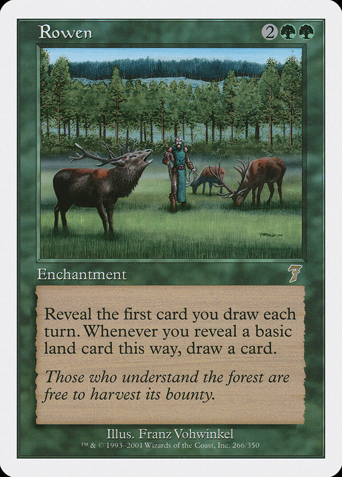 Rowen [Seventh Edition] | I Want That Stuff Brandon
