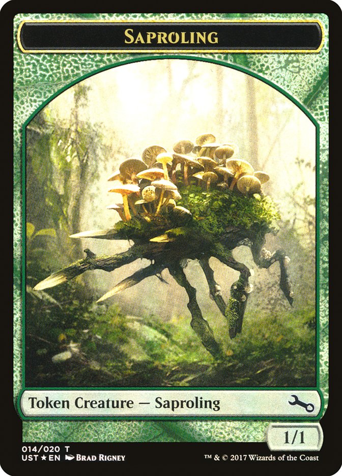 Saproling // Saproling Double-Sided Token [Unstable Tokens] | I Want That Stuff Brandon