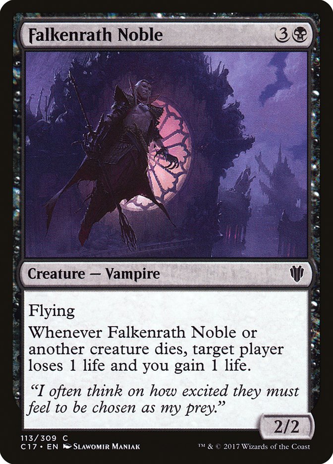 Falkenrath Noble [Commander 2017] | I Want That Stuff Brandon