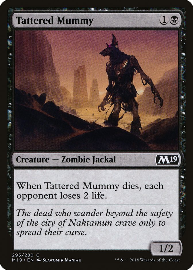 Tattered Mummy [Core Set 2019] | I Want That Stuff Brandon