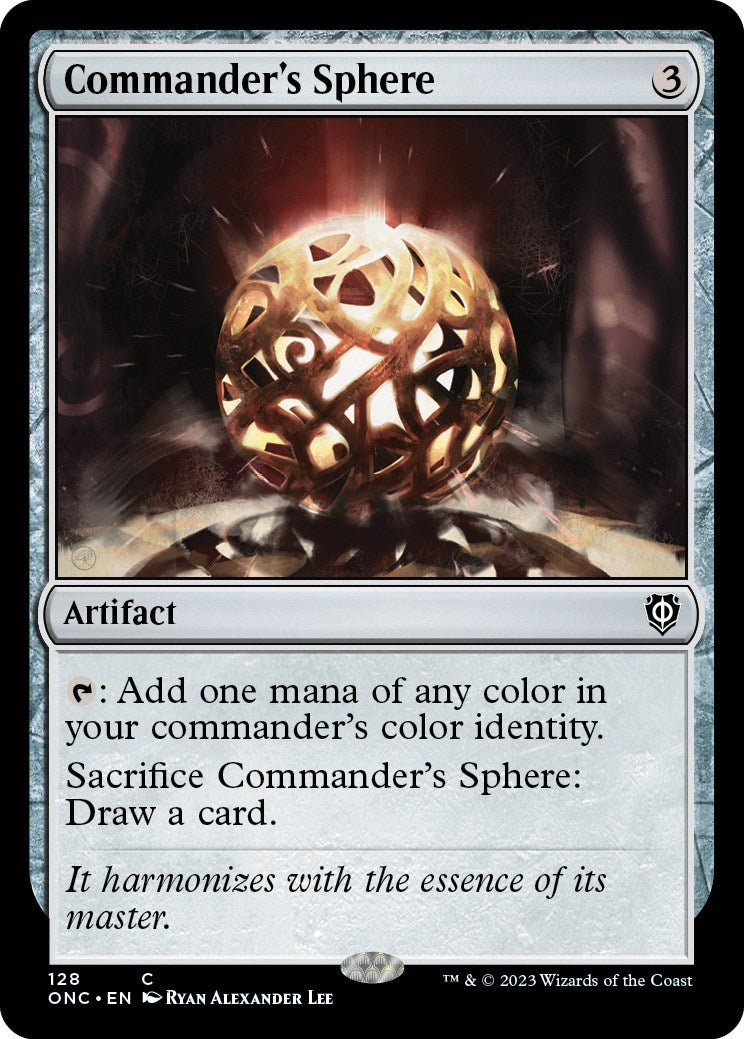 Commander's Sphere [Phyrexia: All Will Be One Commander] | I Want That Stuff Brandon