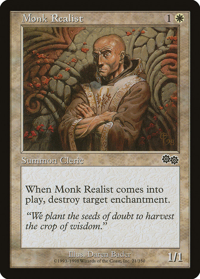 Monk Realist [Urza's Saga] | I Want That Stuff Brandon