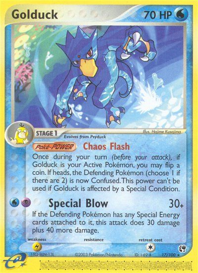 Golduck (17/100) [EX: Sandstorm] | I Want That Stuff Brandon