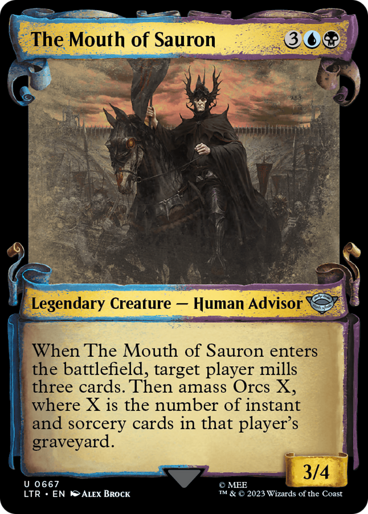 The Mouth of Sauron [The Lord of the Rings: Tales of Middle-Earth Showcase Scrolls] | I Want That Stuff Brandon