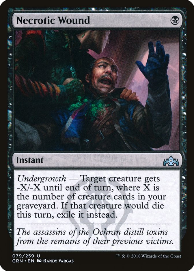 Necrotic Wound [Guilds of Ravnica] | I Want That Stuff Brandon