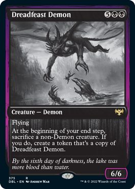 Dreadfeast Demon [Innistrad: Double Feature] | I Want That Stuff Brandon