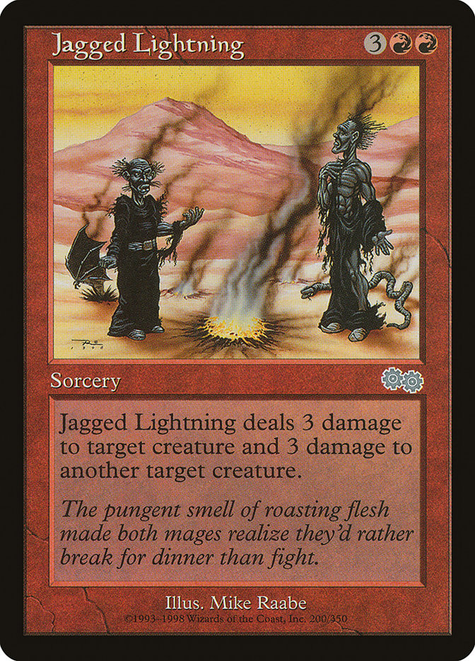 Jagged Lightning [Urza's Saga] | I Want That Stuff Brandon