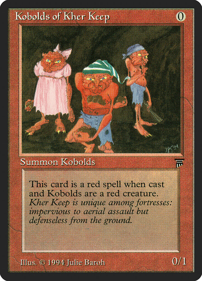 Kobolds of Kher Keep [Legends] | I Want That Stuff Brandon