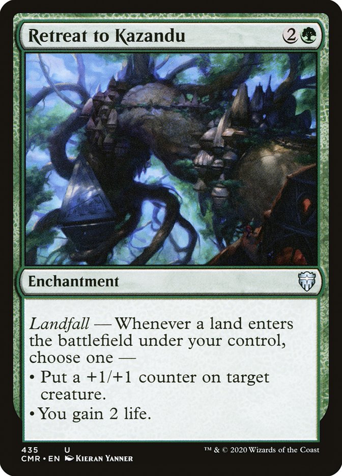 Retreat to Kazandu [Commander Legends] | I Want That Stuff Brandon