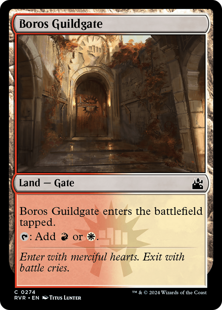 Boros Guildgate [Ravnica Remastered] | I Want That Stuff Brandon