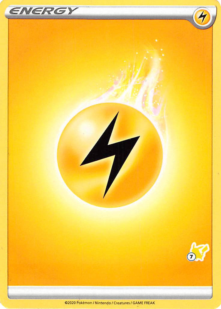 Lightning Energy (Pikachu Stamp #7) [Battle Academy 2022] | I Want That Stuff Brandon